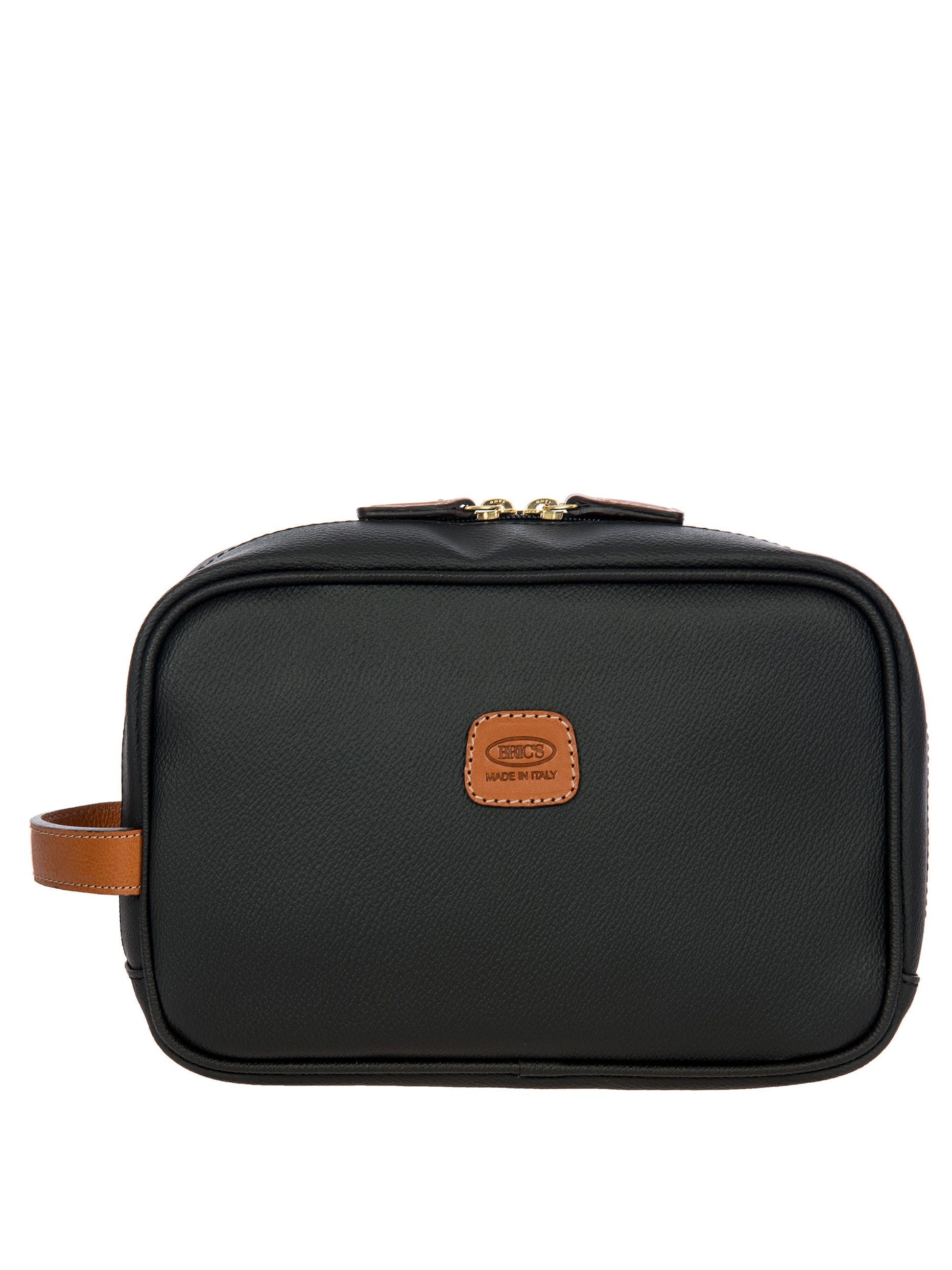 Brics Firenze Necessaire Toiletry Bag Embossed Synthetic Leather