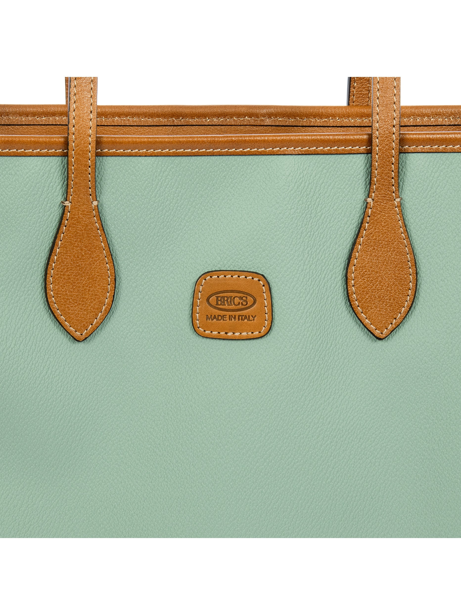 Brics Firenze Medium Opera Shoulder Bag Italian Leather Details
