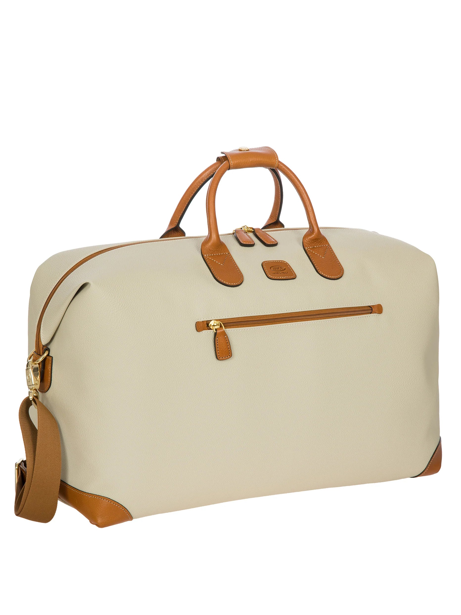 Bric's Firenze 55cm Cabin Carry-On Duffel Bag | Cream