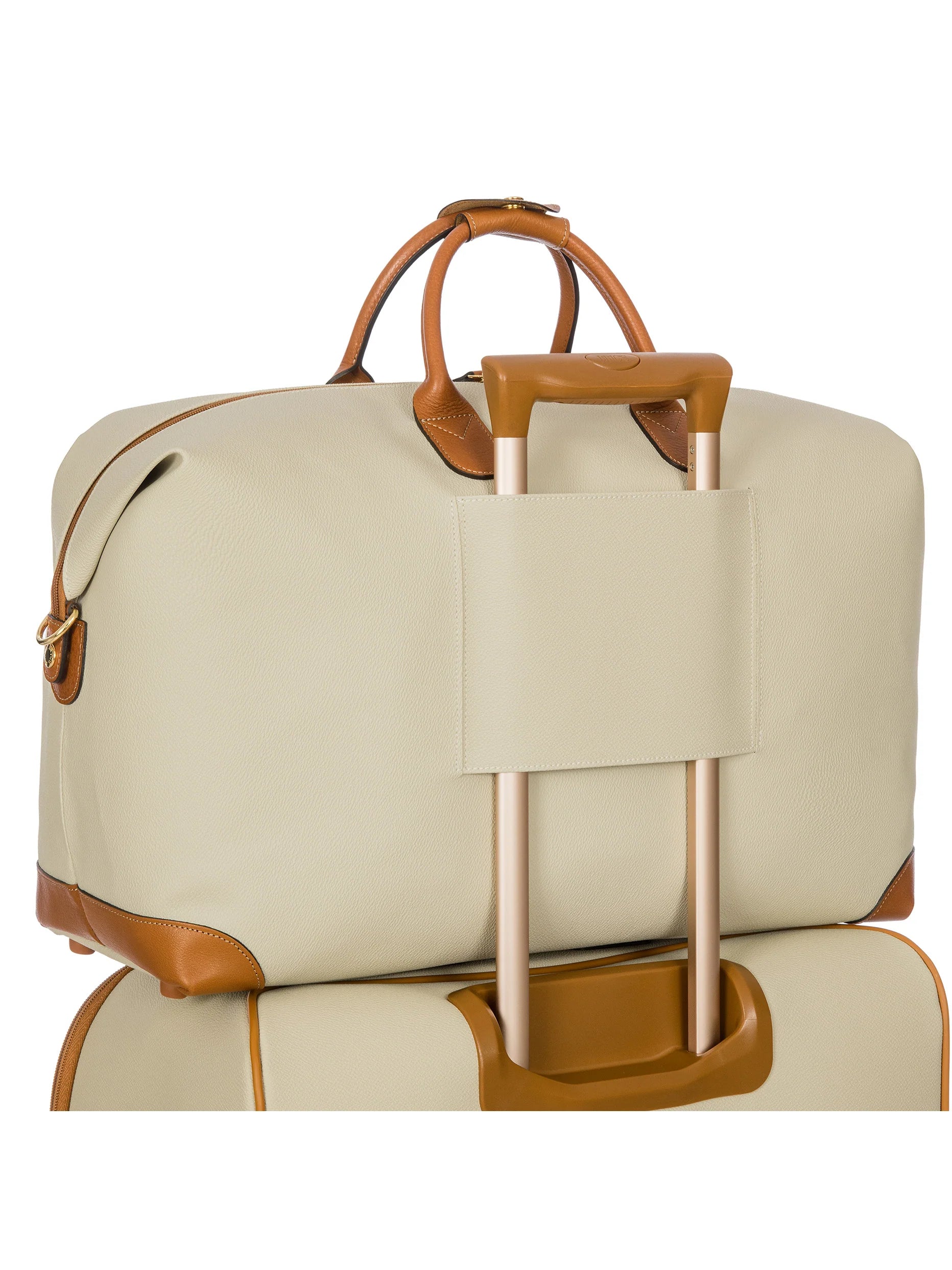 Bric's Firenze 55cm Cabin Carry-On Duffel Bag | Cream