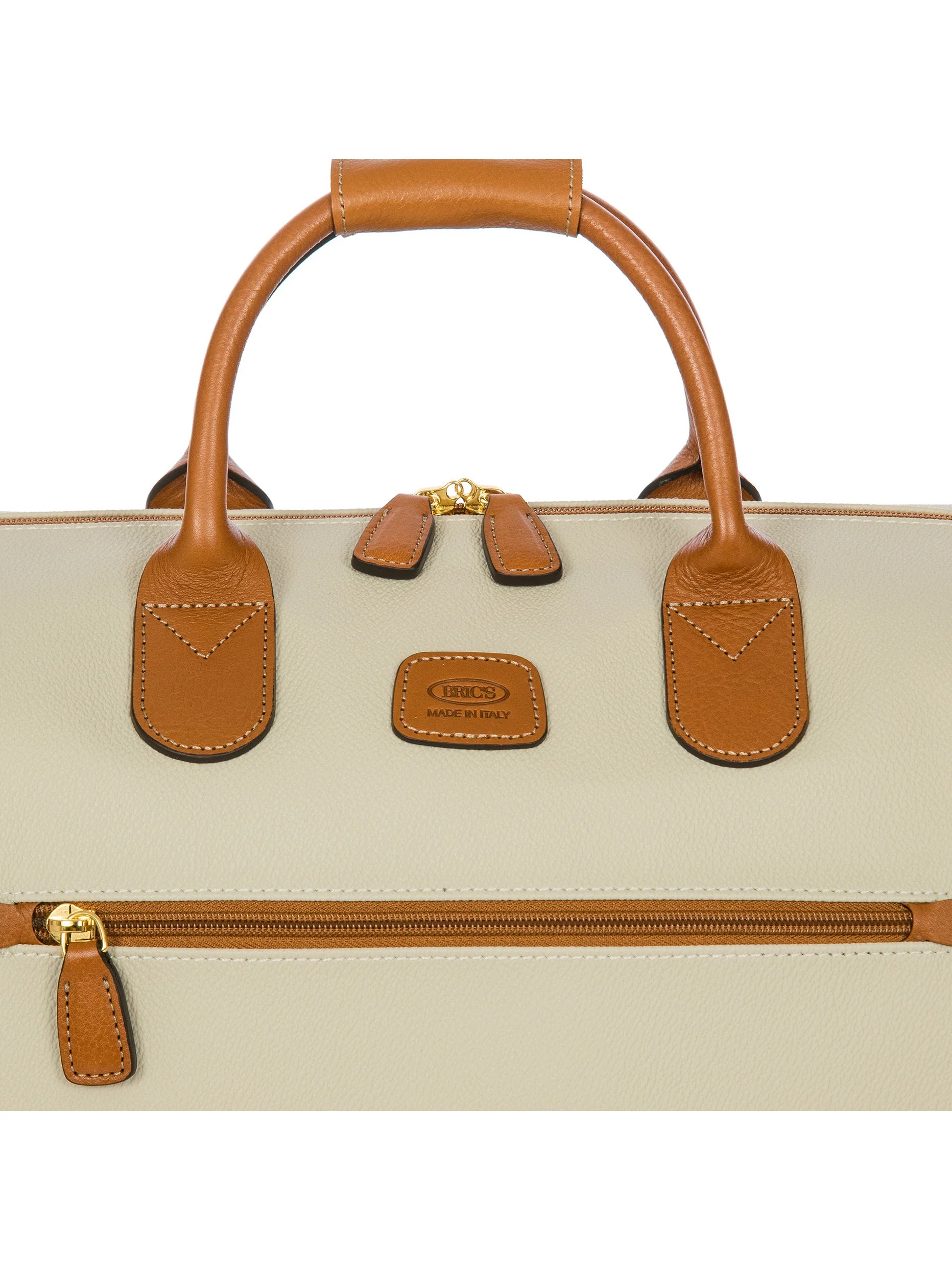 Bric's Firenze 55cm Cabin Carry-On Duffel Bag | Cream