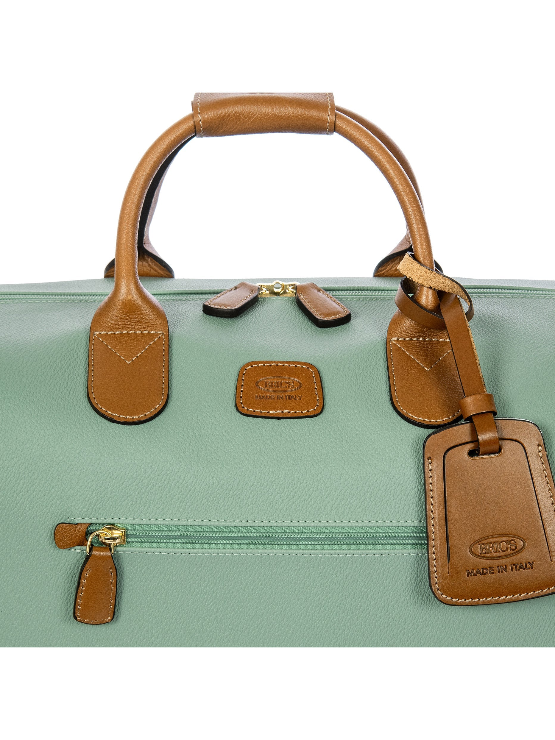 Bric's Firenze Medium Duffle Bag Leather Water-Resistant