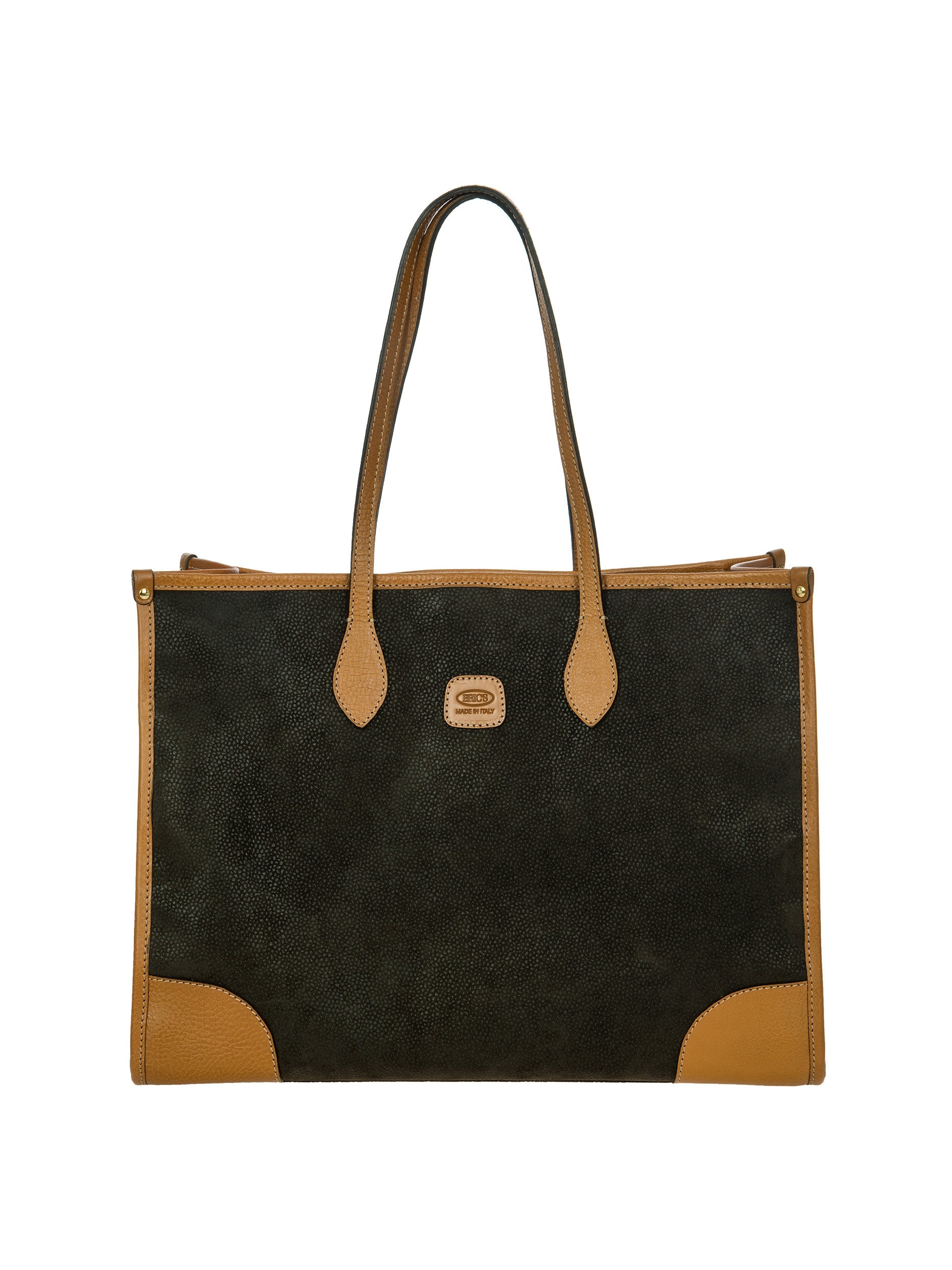Brics Life Medium Opera Bag Waterproof Suede Effect Handbag