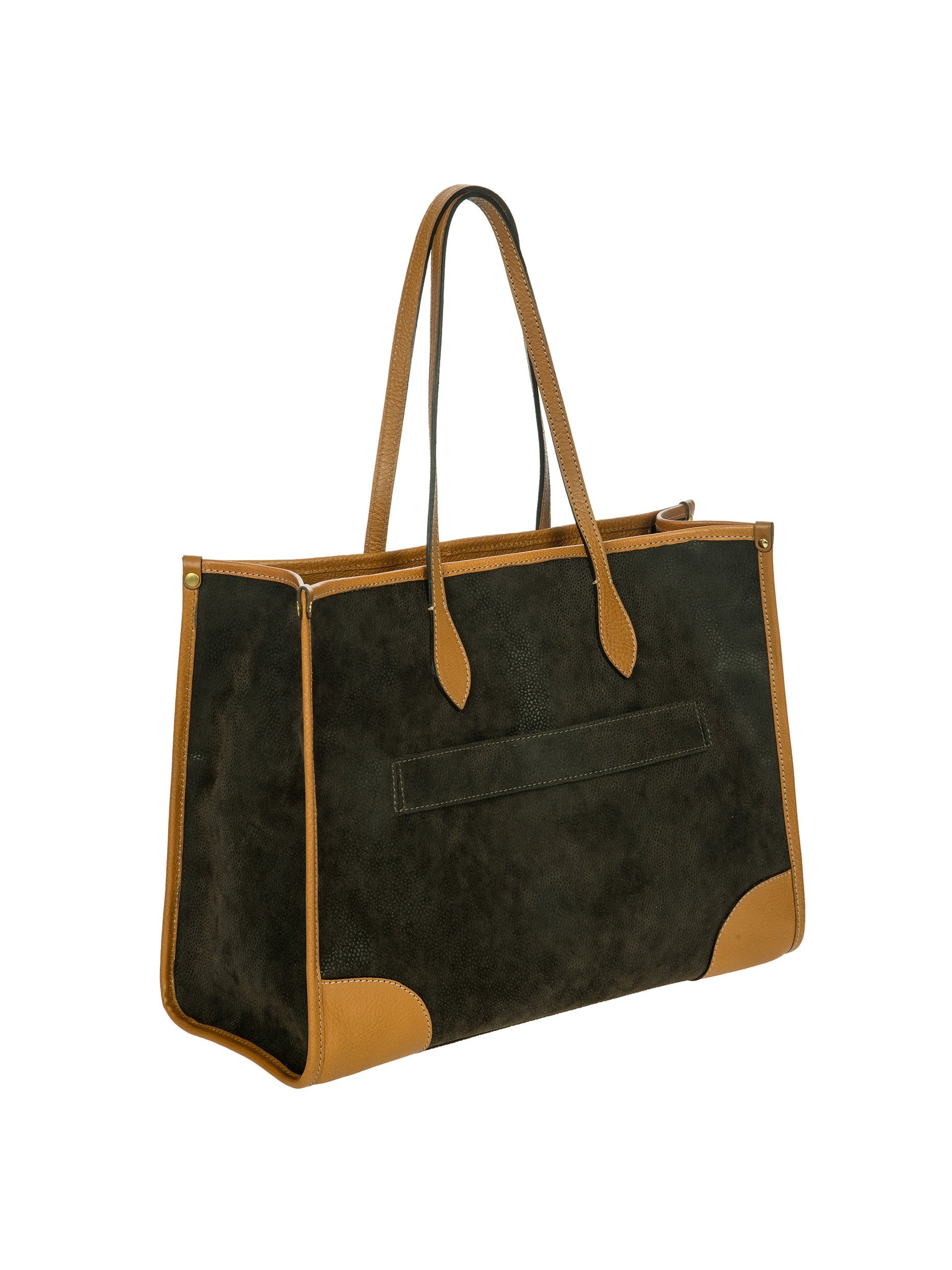 Brics Life Medium Opera Bag Waterproof Suede Effect Handbag