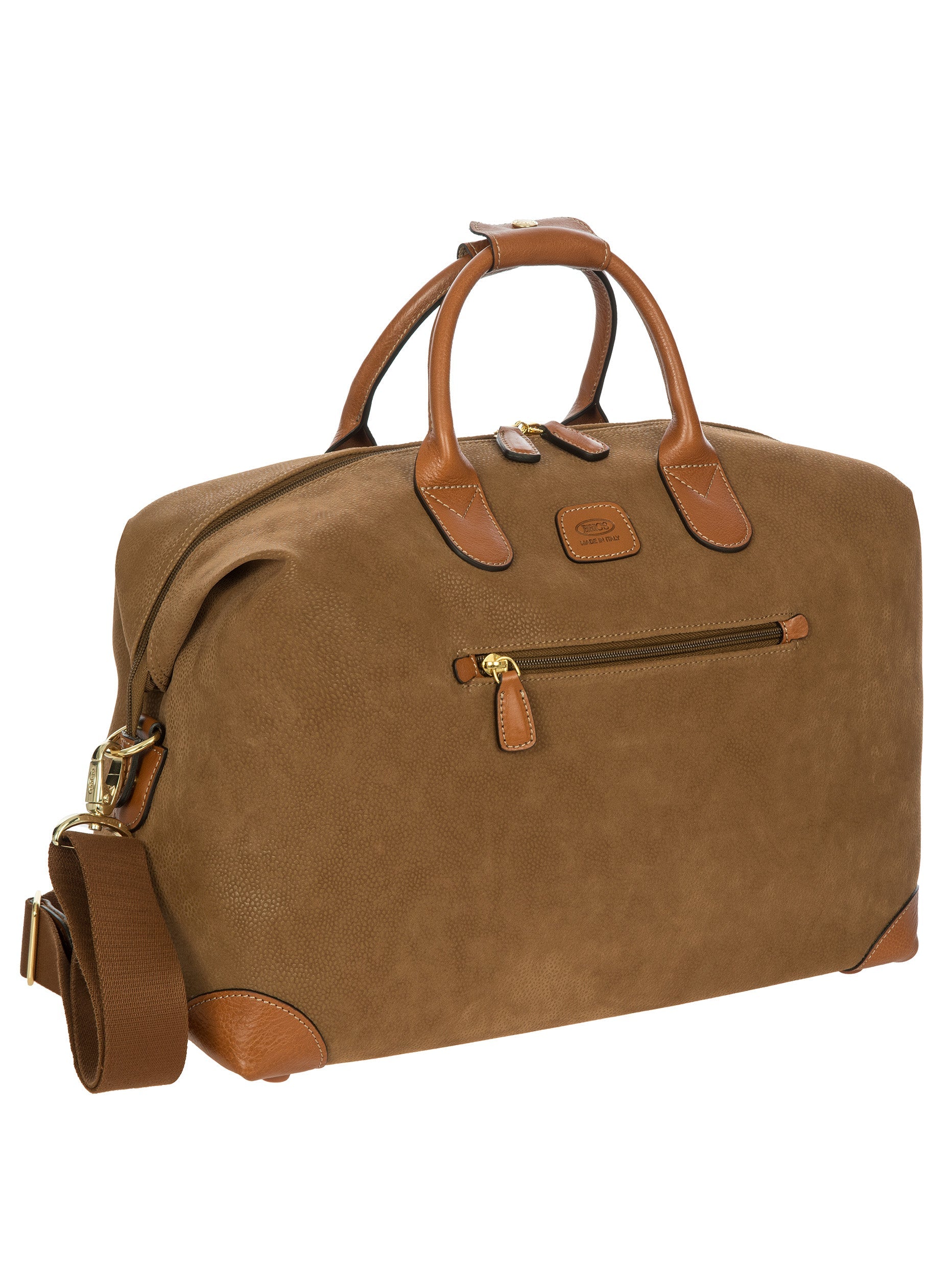 Bric's Life Small Duffle Bag Suede-Effect
