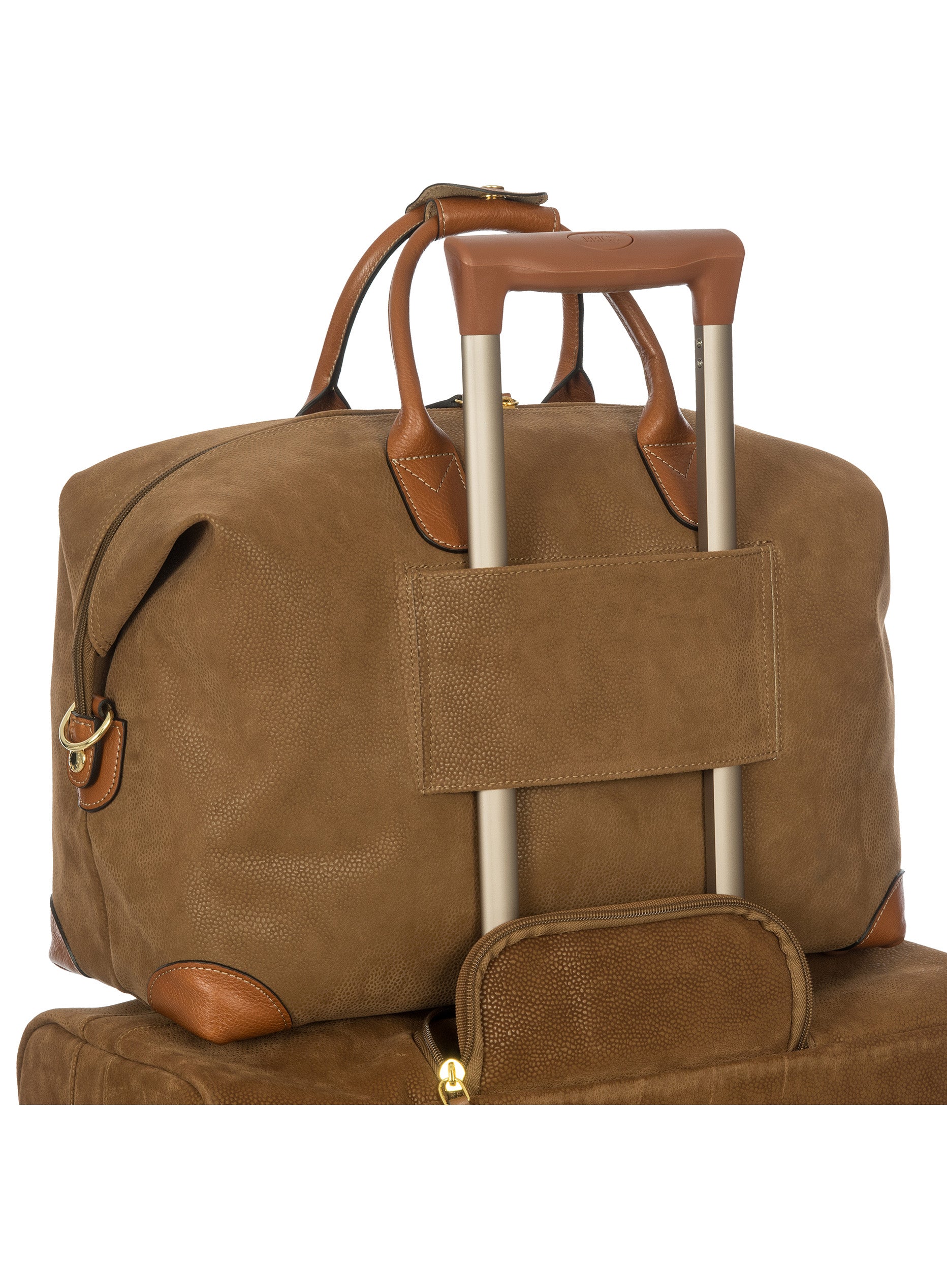 Bric's Life Small Duffle Bag Suede-Effect