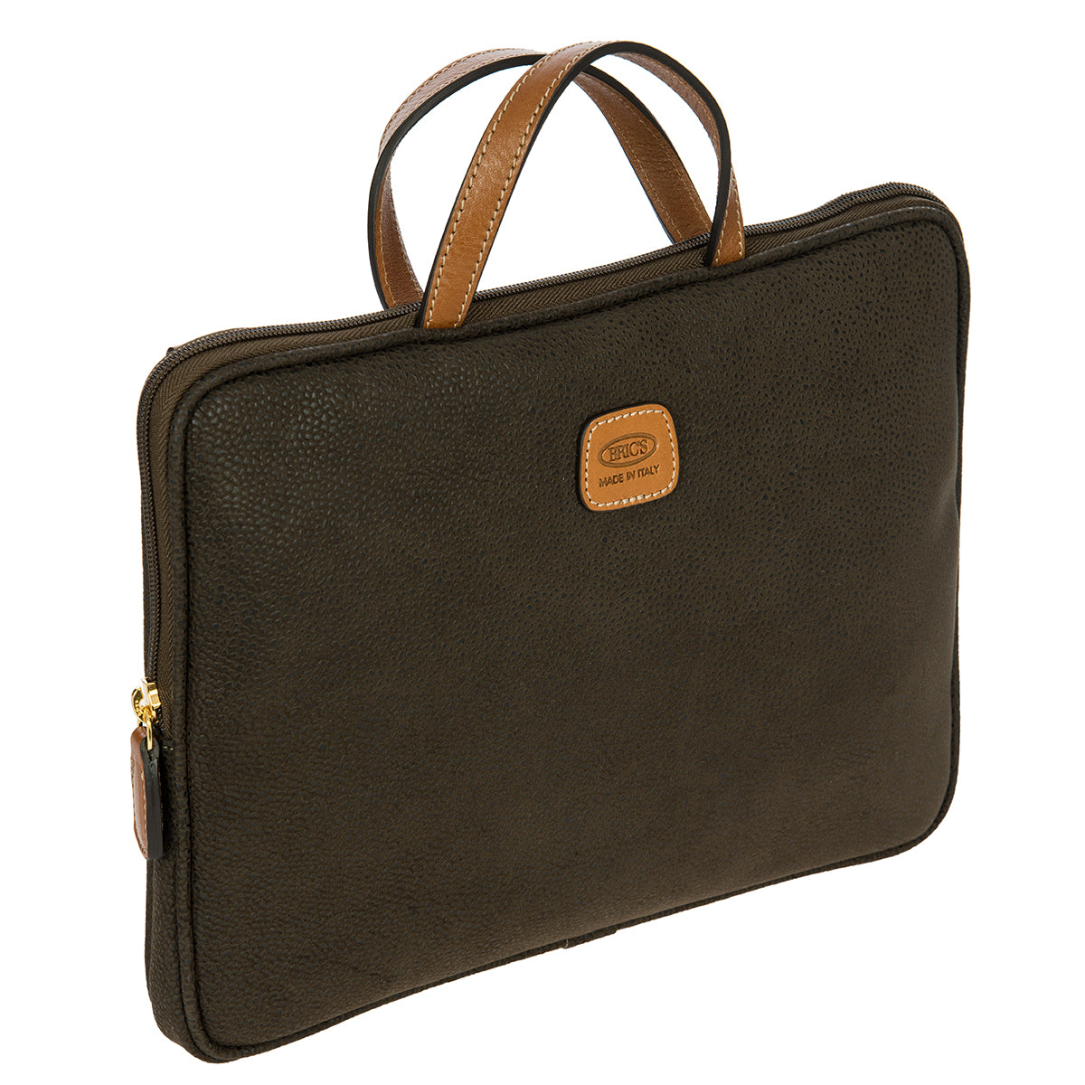 Bric's Life PC Holder 11.6 Inch | Olive