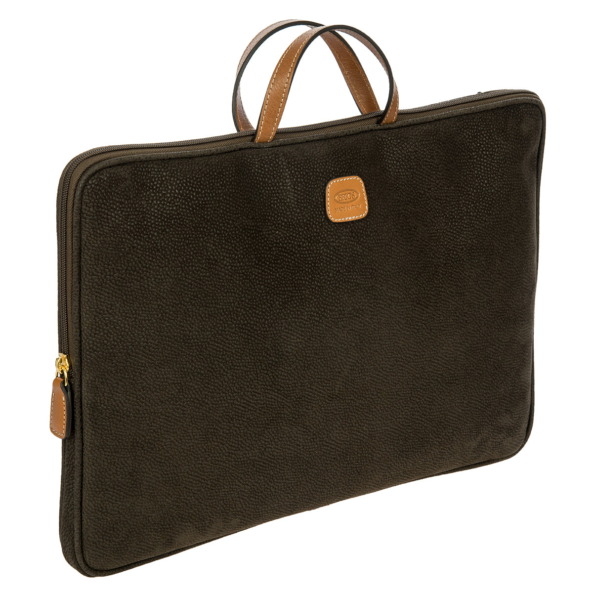 Bric's Life PC Holder 15 Inch | Olive