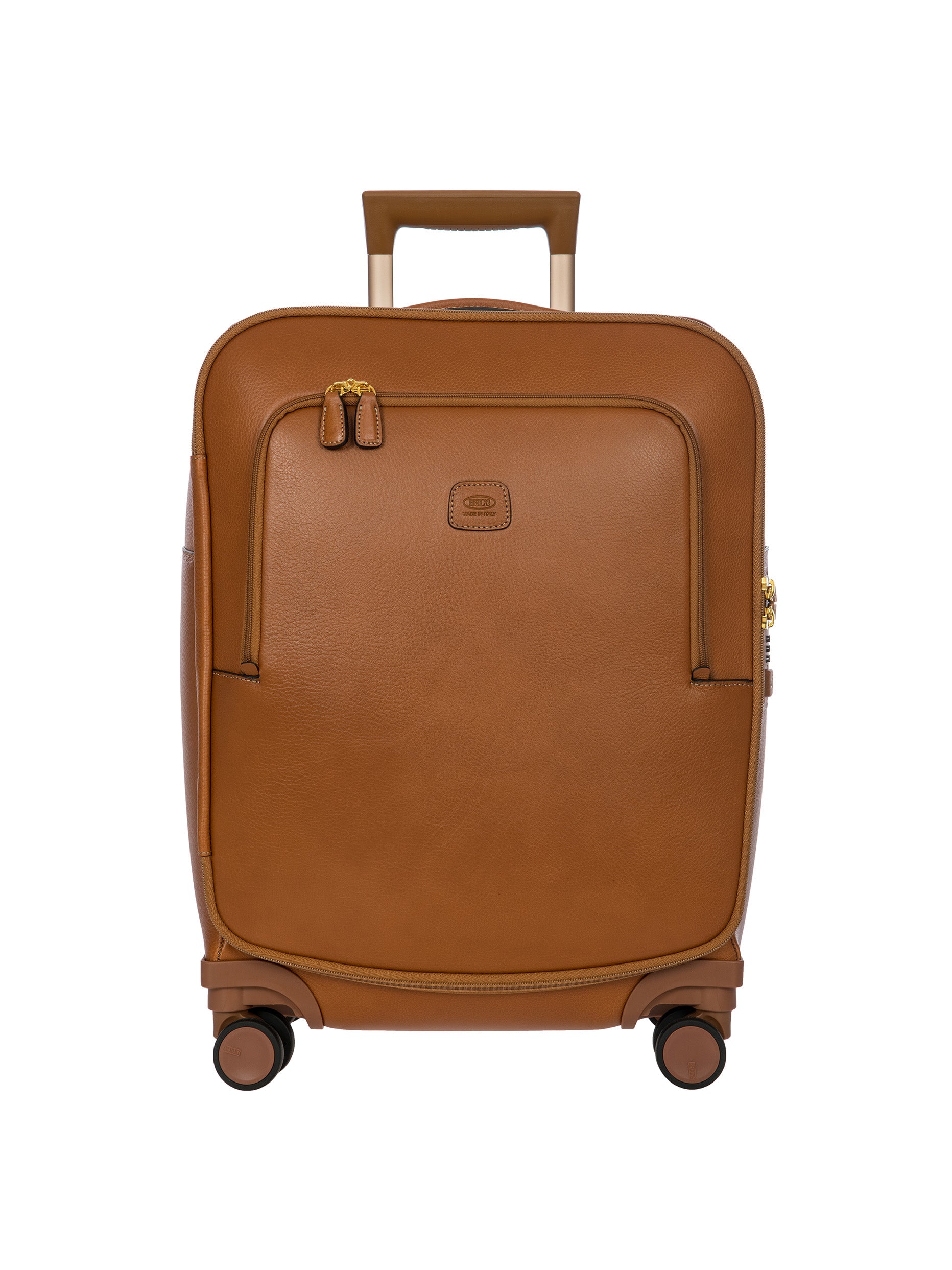 Brics Life Pelle Compound Cabin Trolley with Laptop Compartment