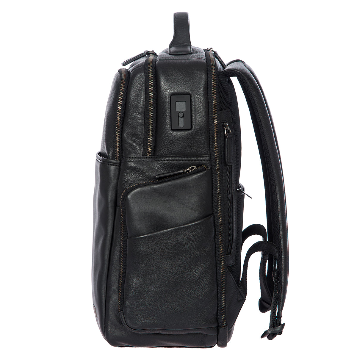 Brics Torino Large Leather Business Backpack | Black