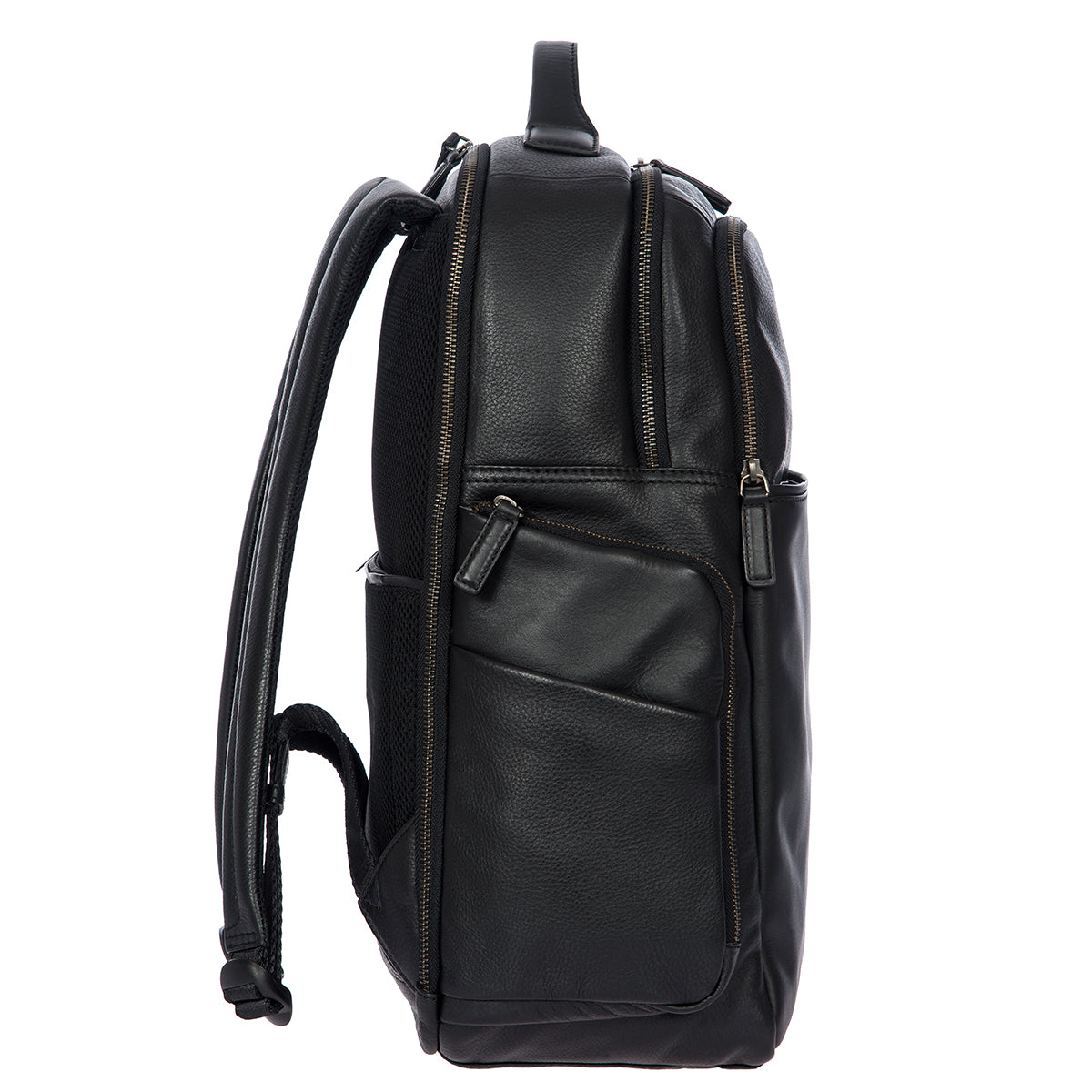 Brics Torino Large Leather Business Backpack | Black