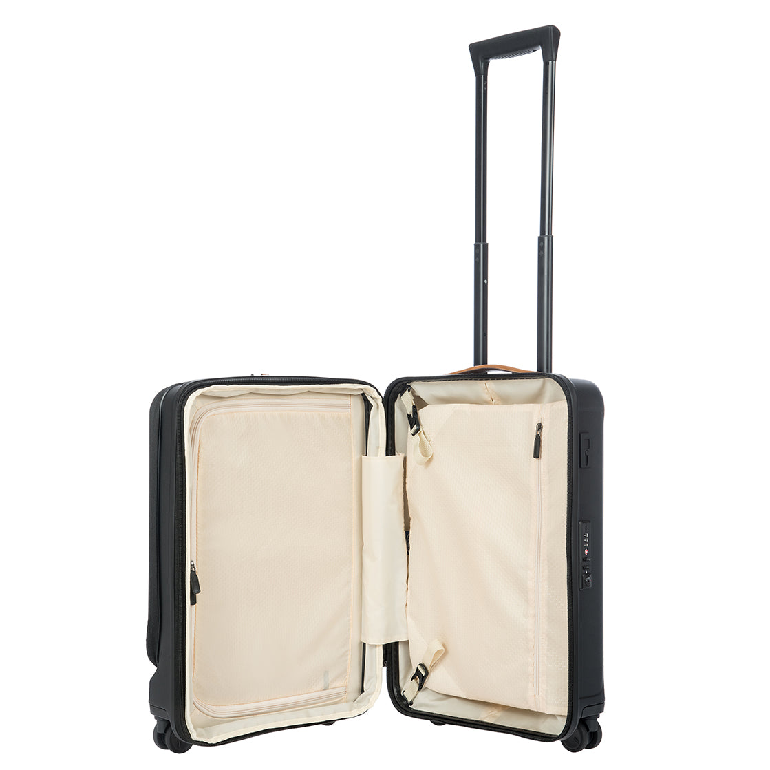 Bric's Capri 55cm Trolley Spinner with Front Pocket | Black