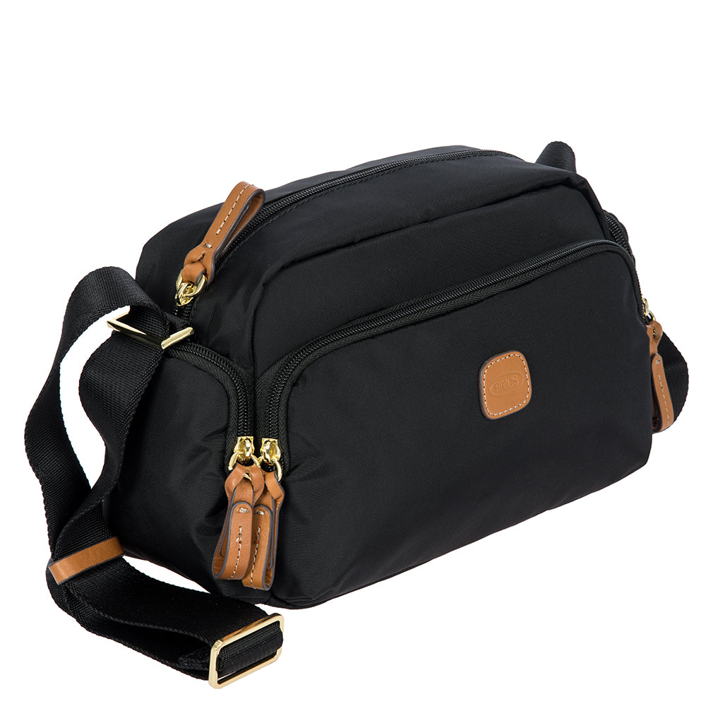 Brics X-Bags Multi Pocket Shoulder Bag | Black