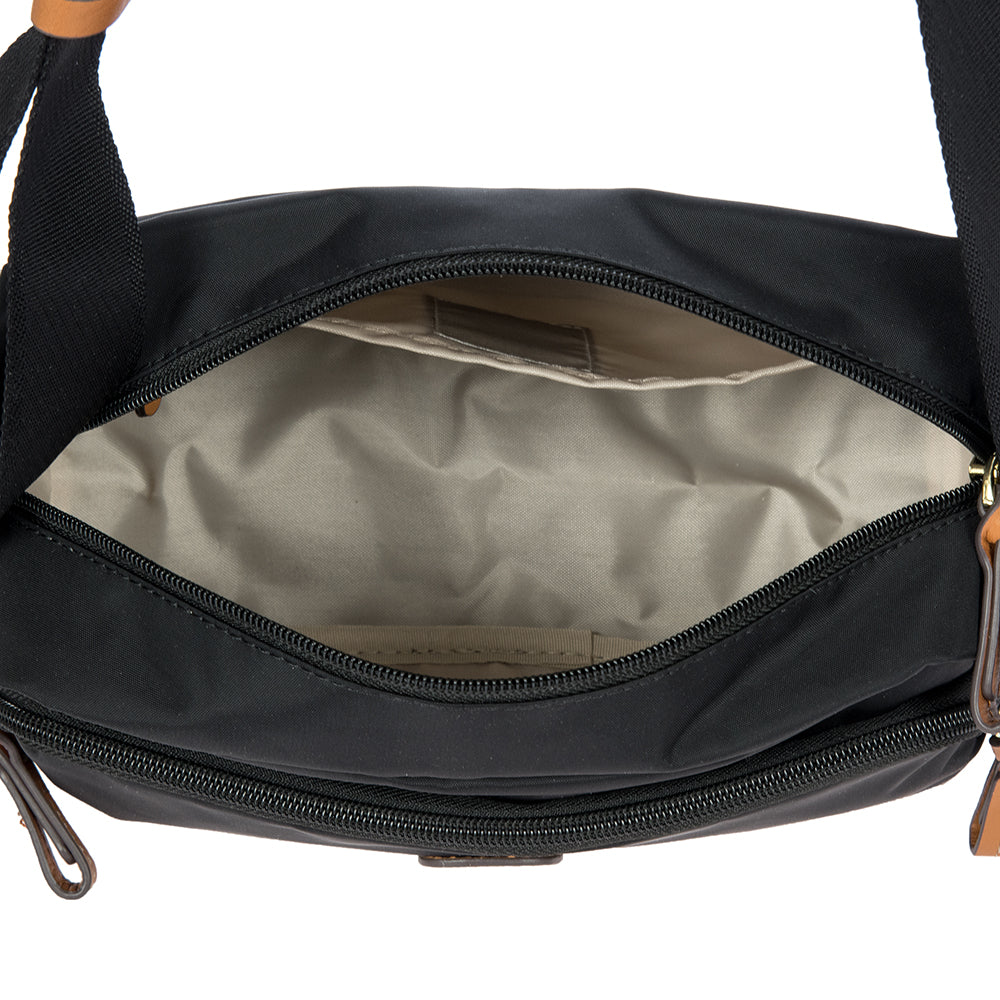 Brics X-Bags Multi Pocket Shoulder Bag | Black