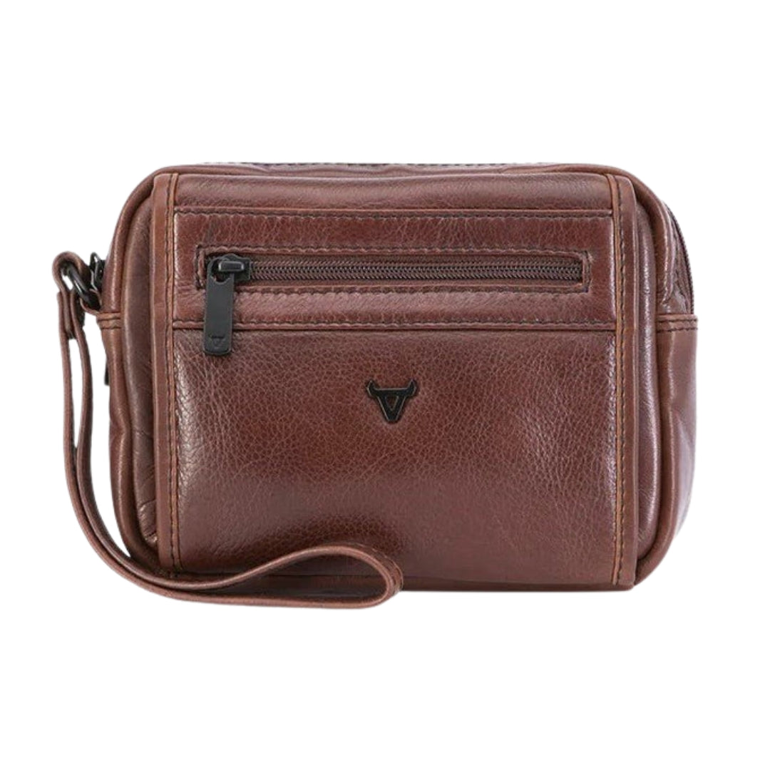 Brando Winchester Gents Bag with Handstrap | Brown