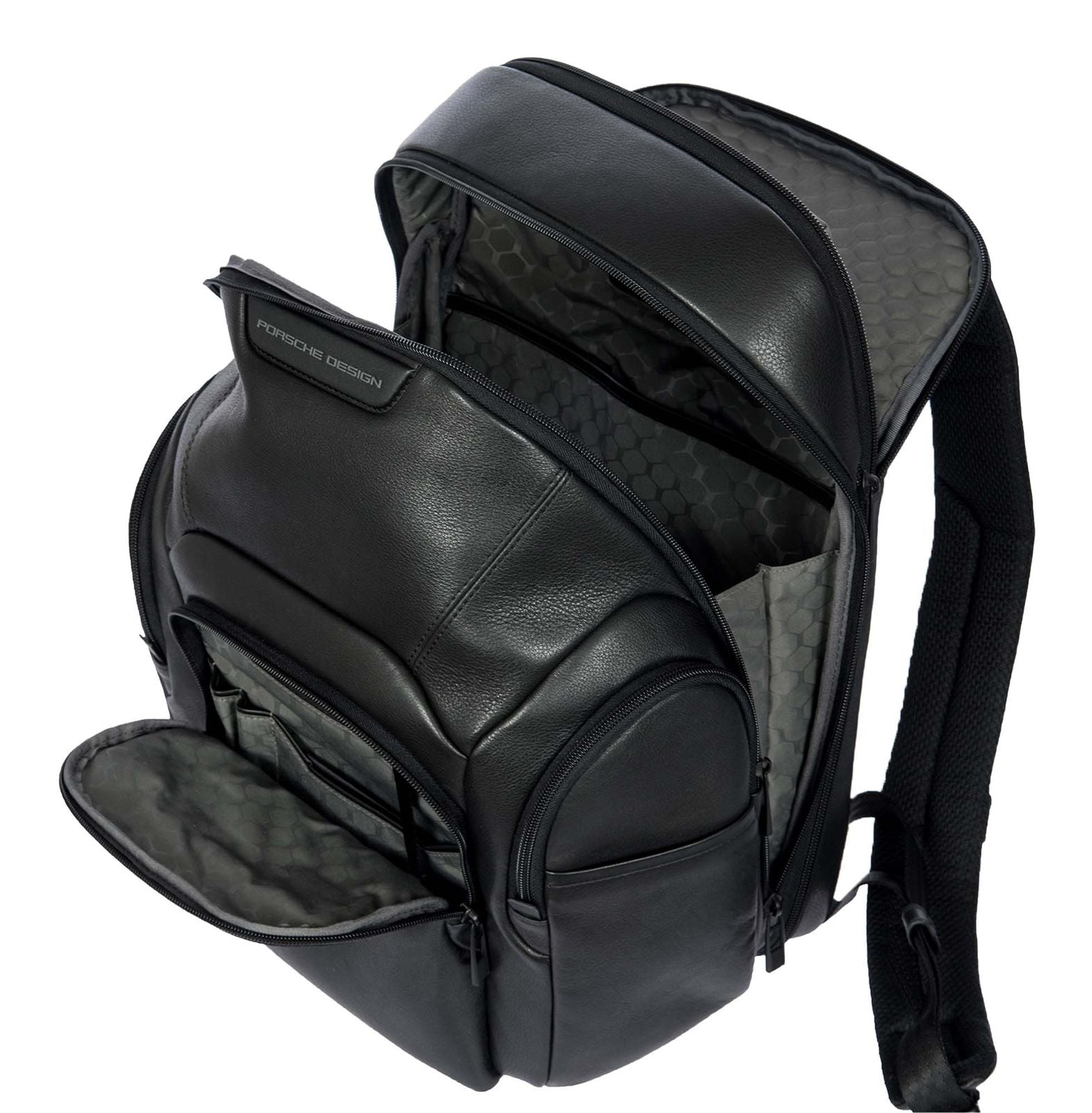 Porsche Design Roadster Evo Leather Laptop Backpack M Black
