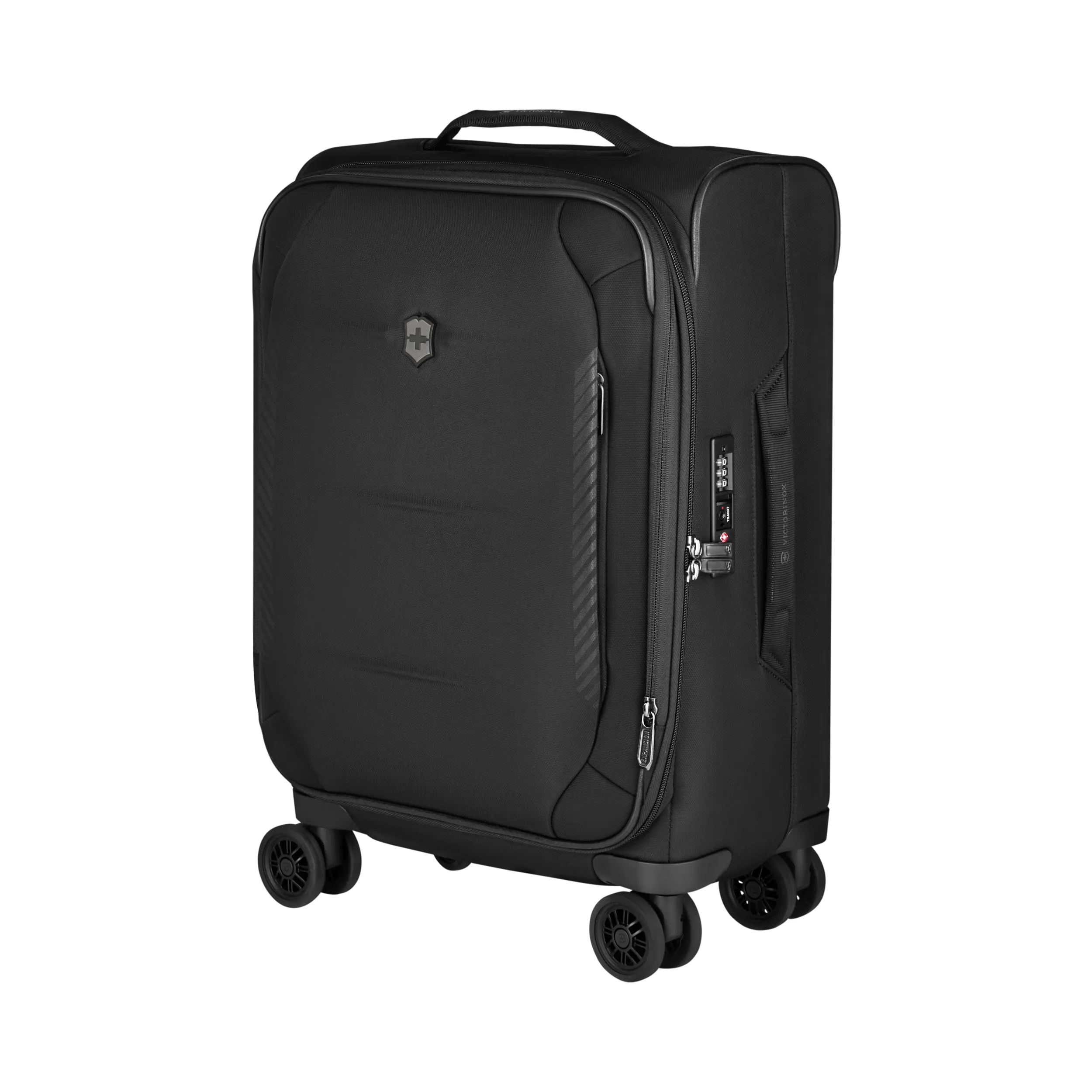 Victorinox Crosslight Frequent Flyer Softside Carry-On Lightweight Black