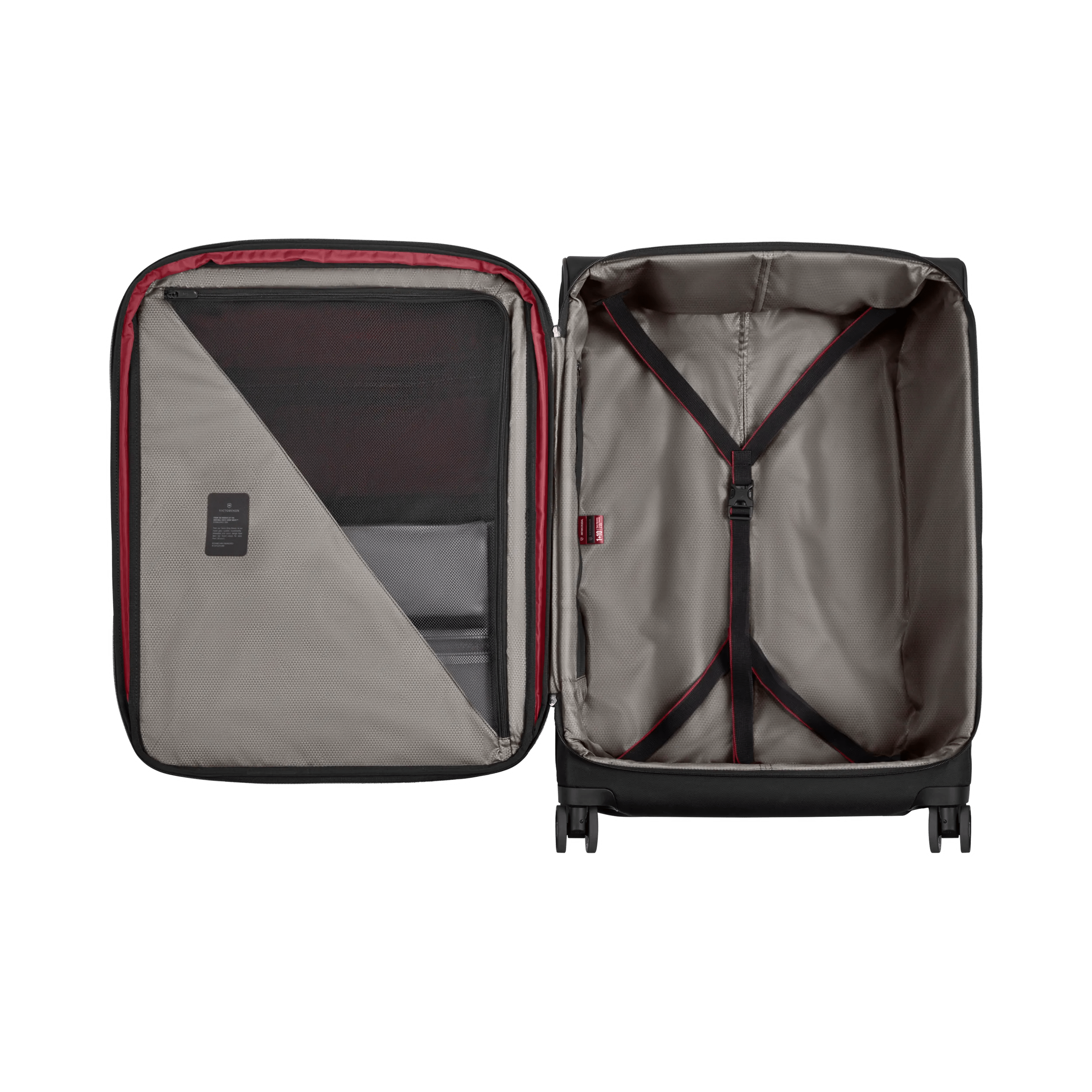 Victorinox Crosslight Large Softside Case 8-Wheel Expandable Black