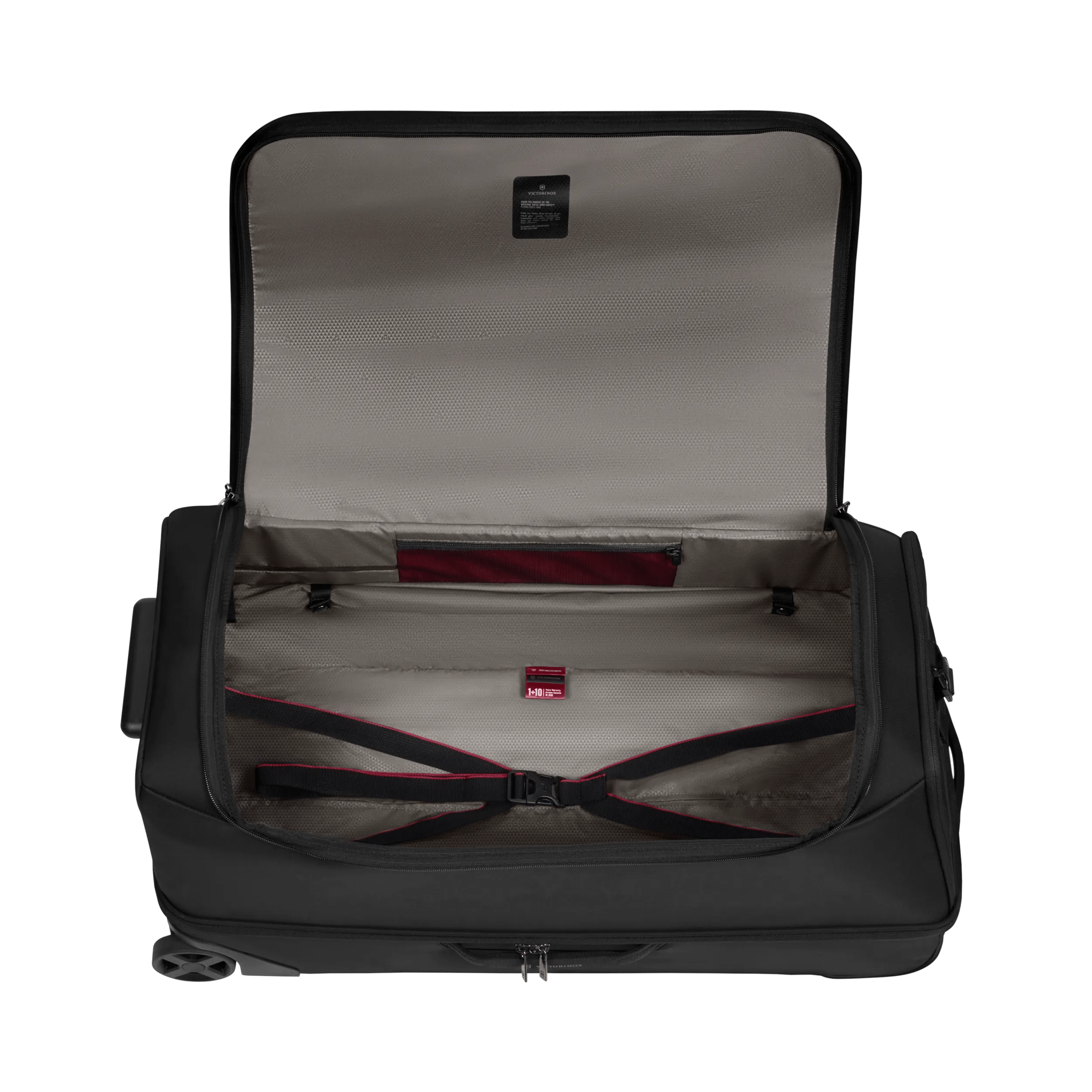 Victorinox Crosslight Wheeled Duffel 87L 2-Wheel Travel Bag Black