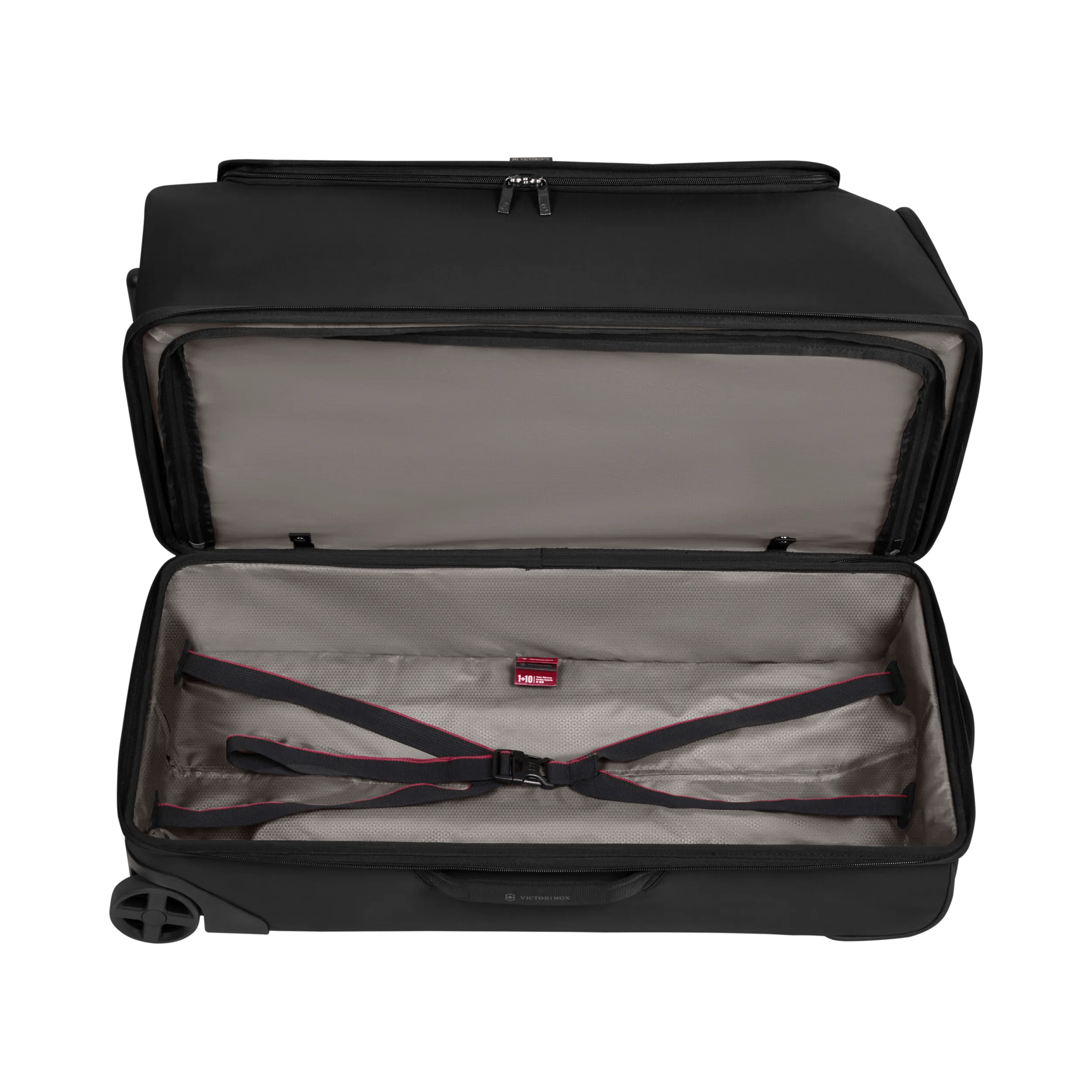 Victorinox Crosslight Wheeled Duffel 87L 2-Wheel Travel Bag Black
