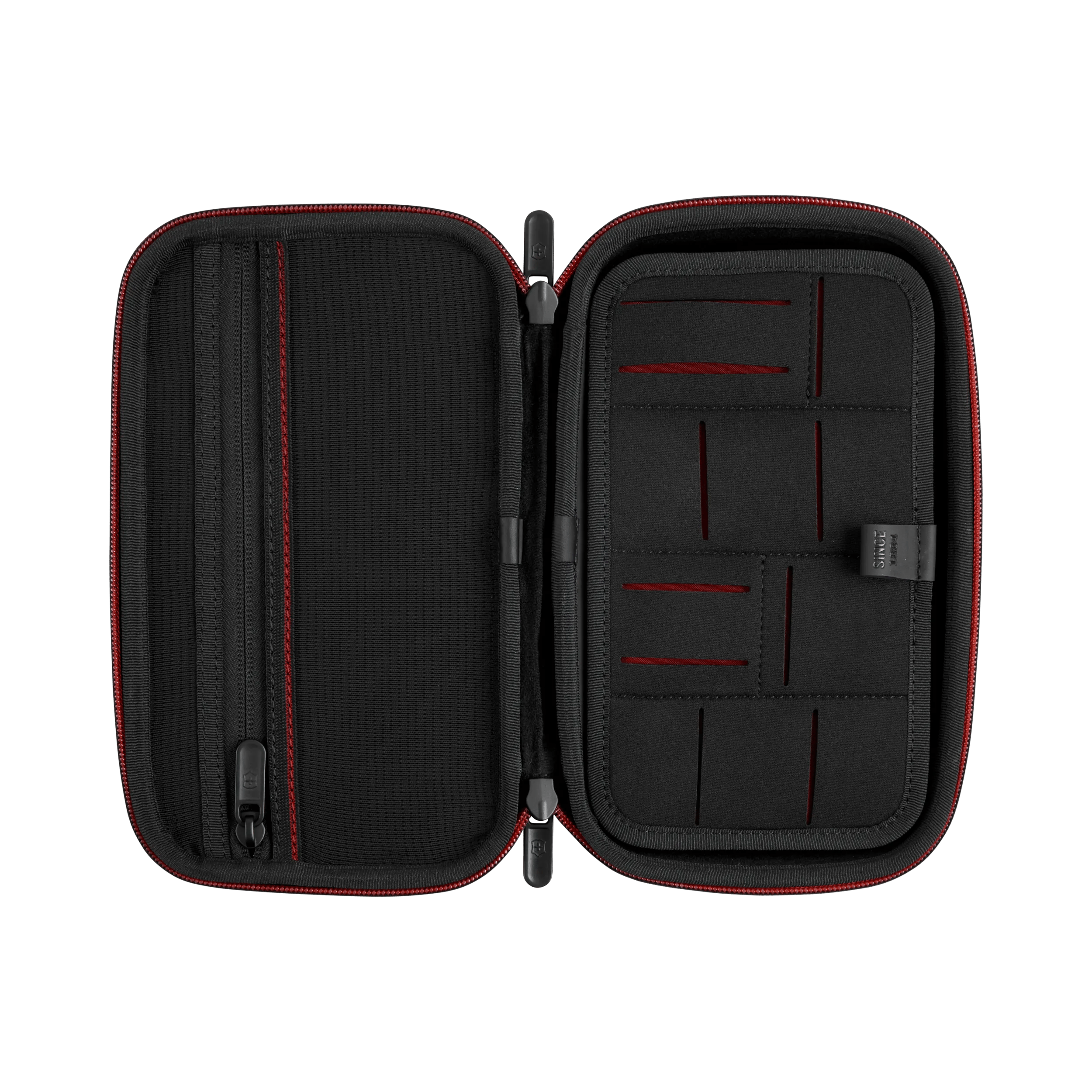 Victorinox Travel Essentials Tech Pouch Impact-Resistant Shell Black