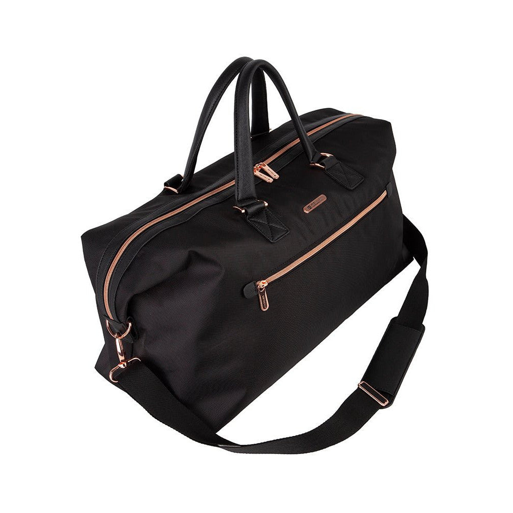 Cellini Allure Ladies Weekender Duffle | Silk Black - iBags - Luggage & Leather Bags