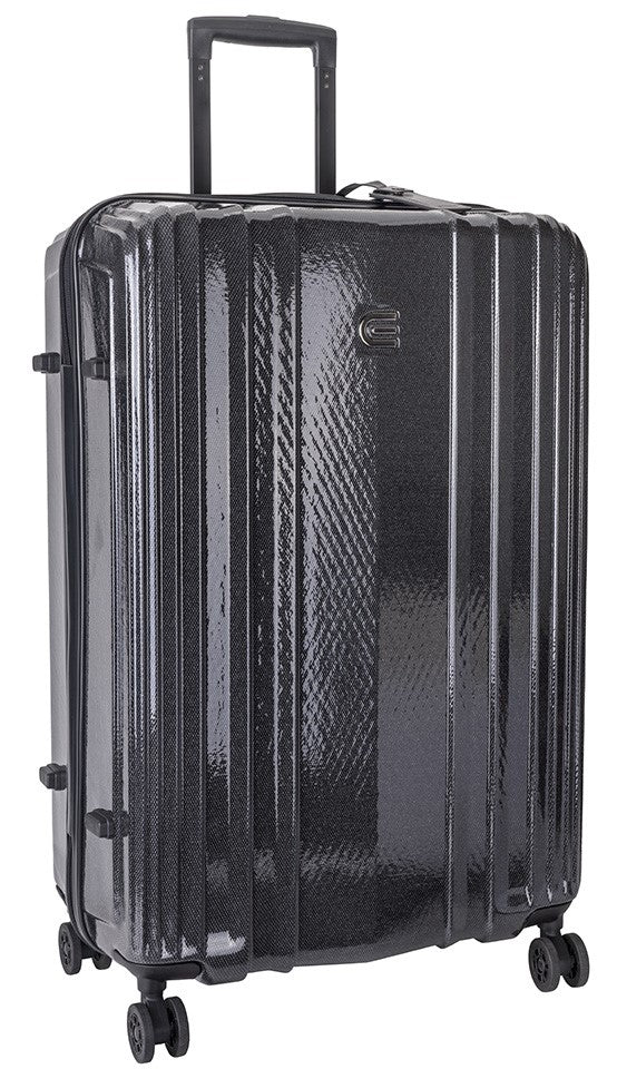 Cellini Compolite Large 4 Wheel Trolley Case | Black - iBags - Luggage & Leather Bags