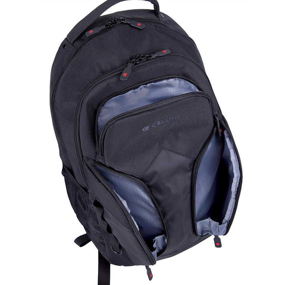 Cellini Explorer Laptop Backpack | Black - iBags - Luggage & Leather Bags