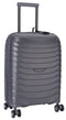 Cellini Grande 4-Wheel Carry-On Trolley Case | Dark Grey - iBags - Luggage & Leather Bags