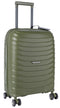 Cellini Grande 4-Wheel Carry-On Trolley Case | Green - iBags - Luggage & Leather Bags