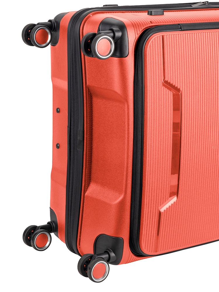 Cellini Ipak 3pc Luggage Set | Tangerine