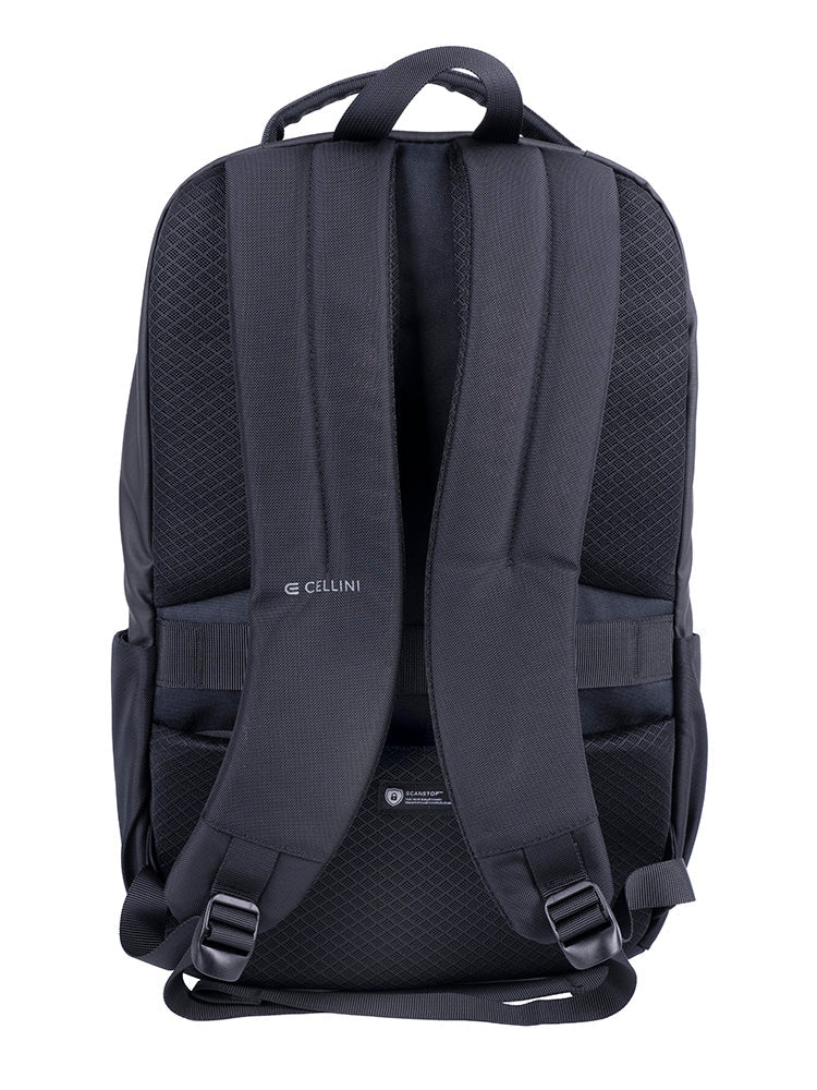 Cellini Sidekick Luxe Large Backpack | Black - iBags - Luggage & Leather Bags