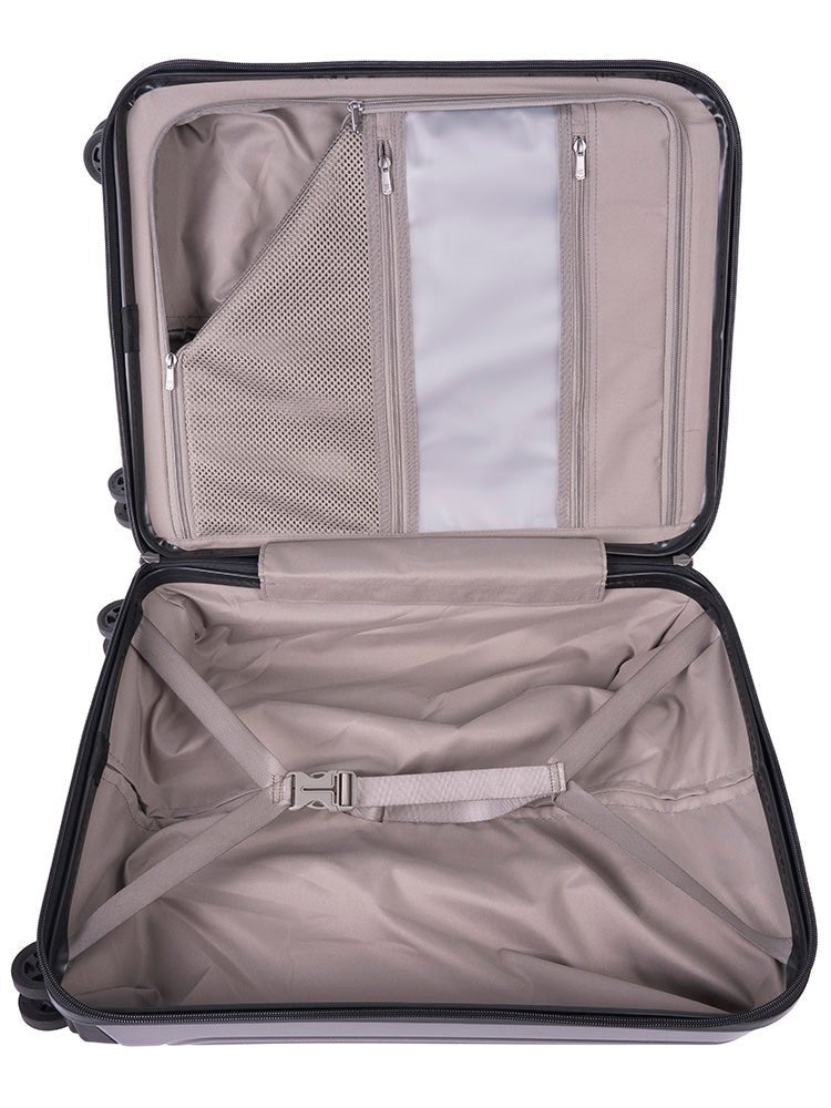 Cellini Versa 4 Wheel Carry On Trolley | Champagne - iBags - Luggage & Leather Bags