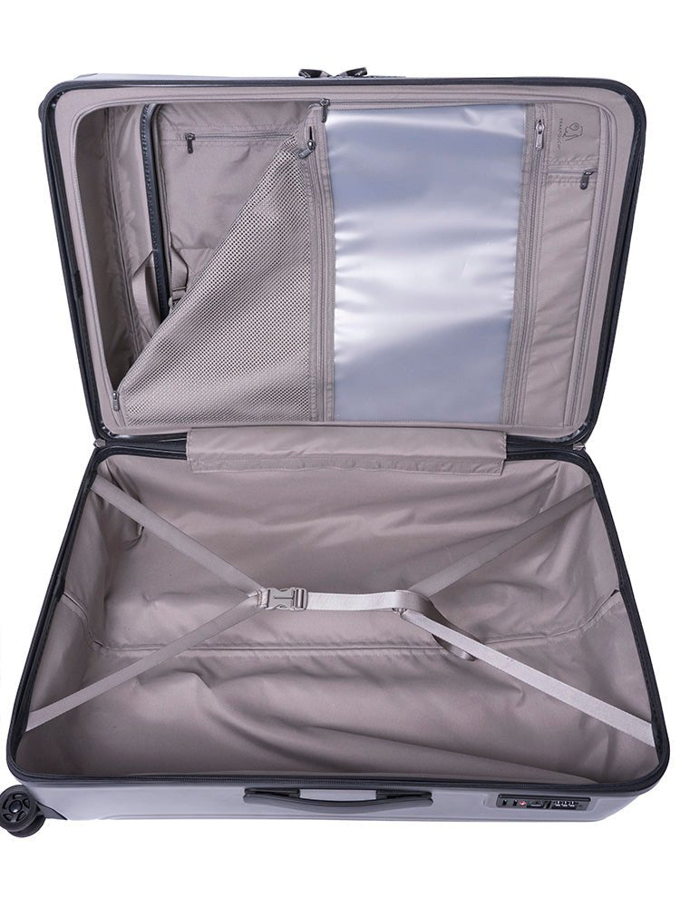 Cellini Versa Large 4 Wheel Trolley Case | Champagne - iBags - Luggage & Leather Bags