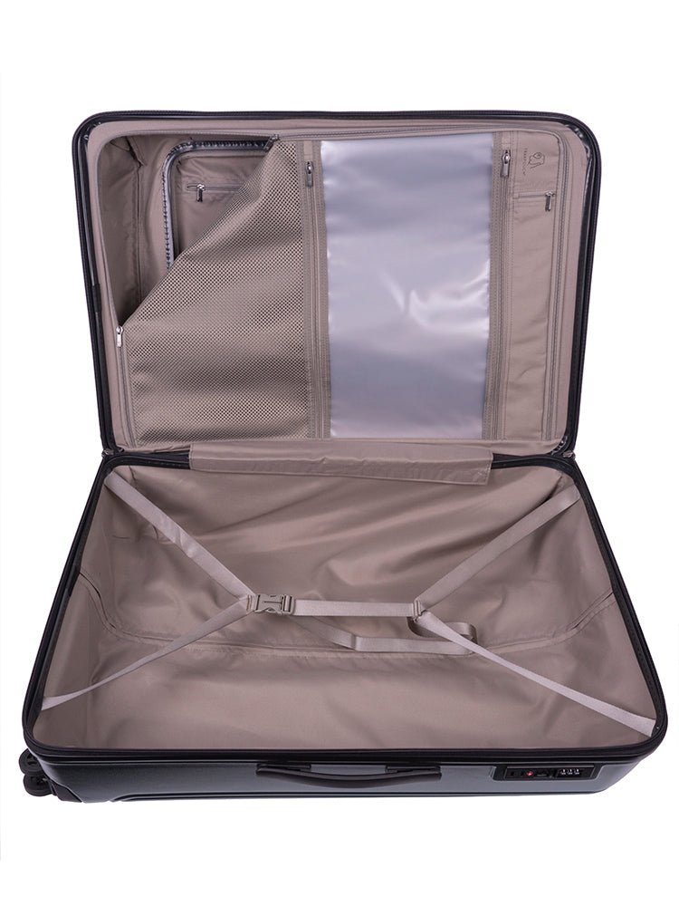 Cellini Versa Large 4 Wheel Trolley Case | Green - iBags - Luggage & Leather Bags