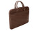 Adpel Arizona Leather Sorrento Slim Computer Bag | Brown - iBags - Luggage & Leather Bags