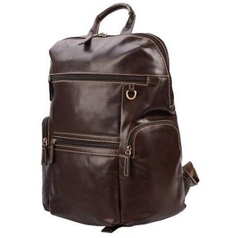 Adpel Dakota Leather Day Tripper Back Pack | Brown - iBags.co.za