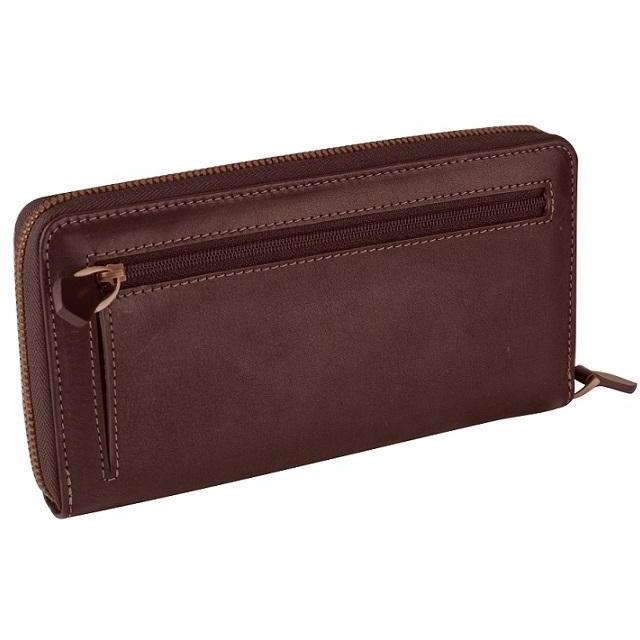 Adpel Dakota Leather Purse | Brown - iBags.co.za