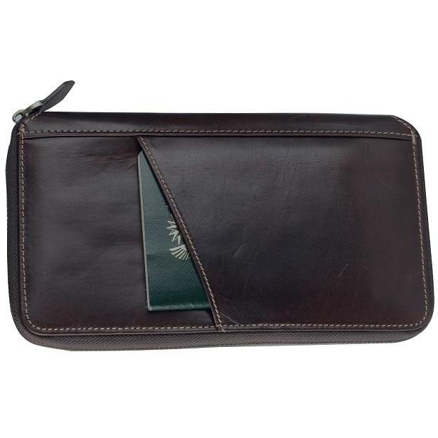 Adpel Dakota Leather Sonic Travel Wallet | Black - iBags.co.za