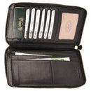 Adpel Dakota Leather Sonic Travel Wallet | Black - iBags.co.za