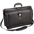Adpel Gladstone Leather Briefmaster Black - iBags.co.za