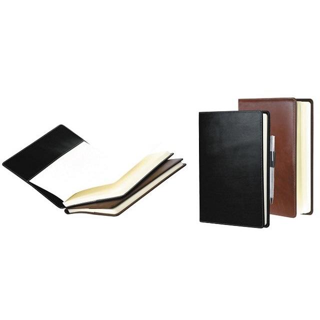 Adpel Italian Leather A5 Slip-On Cover Notebook - iBags.co.za