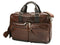 Adpel Oslo Dakota Leather Laptop Bag Brown - iBags - Luggage & Leather Bags