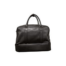 Adpel President Double Decker Leather Golf Bag Black - iBags - Luggage & Leather Bags