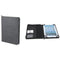Adpel Tilfold Zipper iPad Cover | Black - iBags.co.za