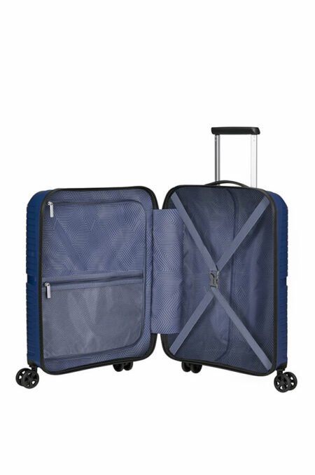 American Tourister Airconic Spinner Frontloader 15.6′ 55Cm | Midnight Navy - iBags - Luggage & Leather Bags