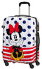 American Tourister Disney Legends 65cm Alfatwist Spinner | Minnie Blue Dot - iBags - Luggage & Leather Bags