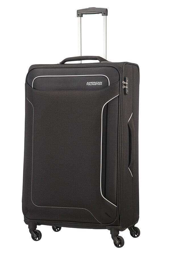 American Tourister Holiday Heat 79cm Spinner | Black - iBags - Luggage & Leather Bags