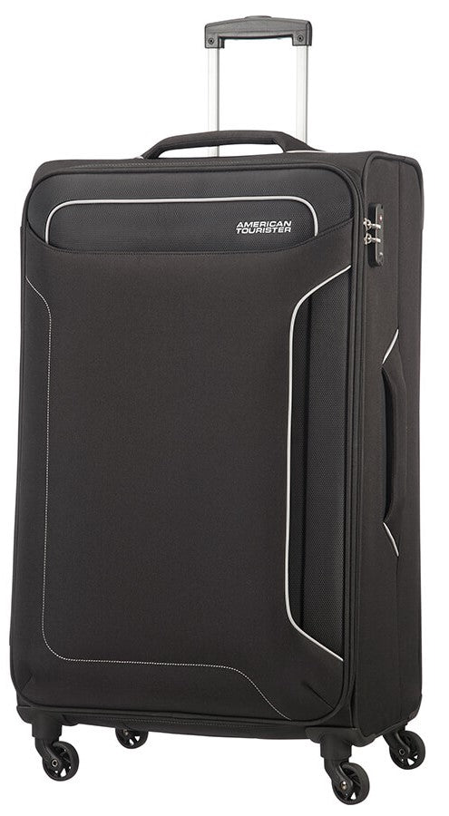 American Tourister Holiday Heat 79cm Spinner | Black - iBags - Luggage & Leather Bags