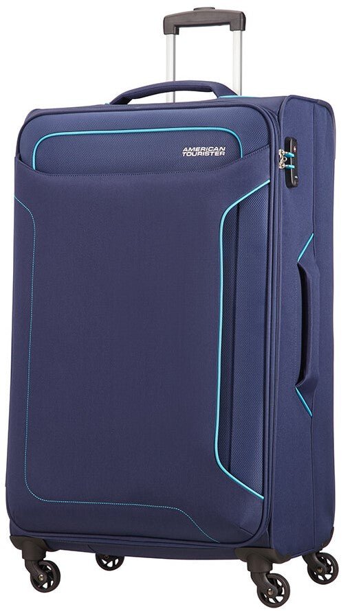 American Tourister Holiday Heat 79cm Spinner | Navy - iBags - Luggage & Leather Bags